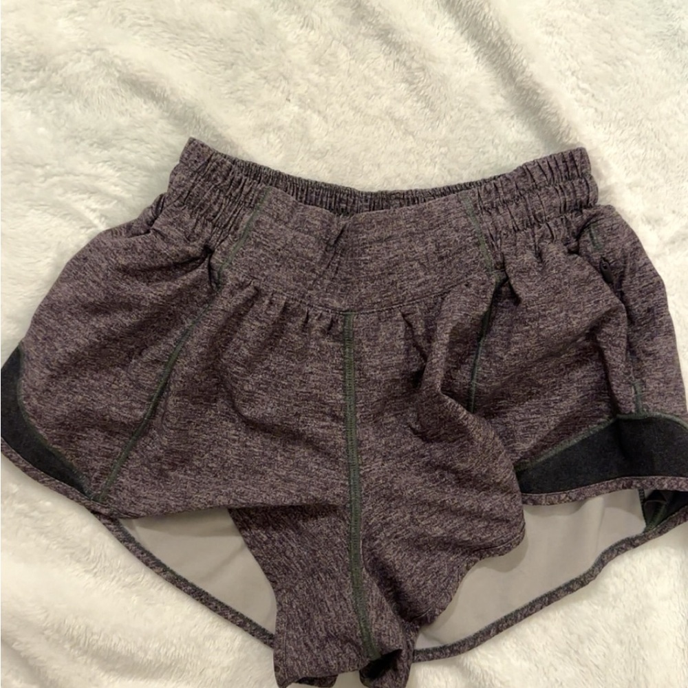 Hotty Hot Low Rise Lined Shorts grey